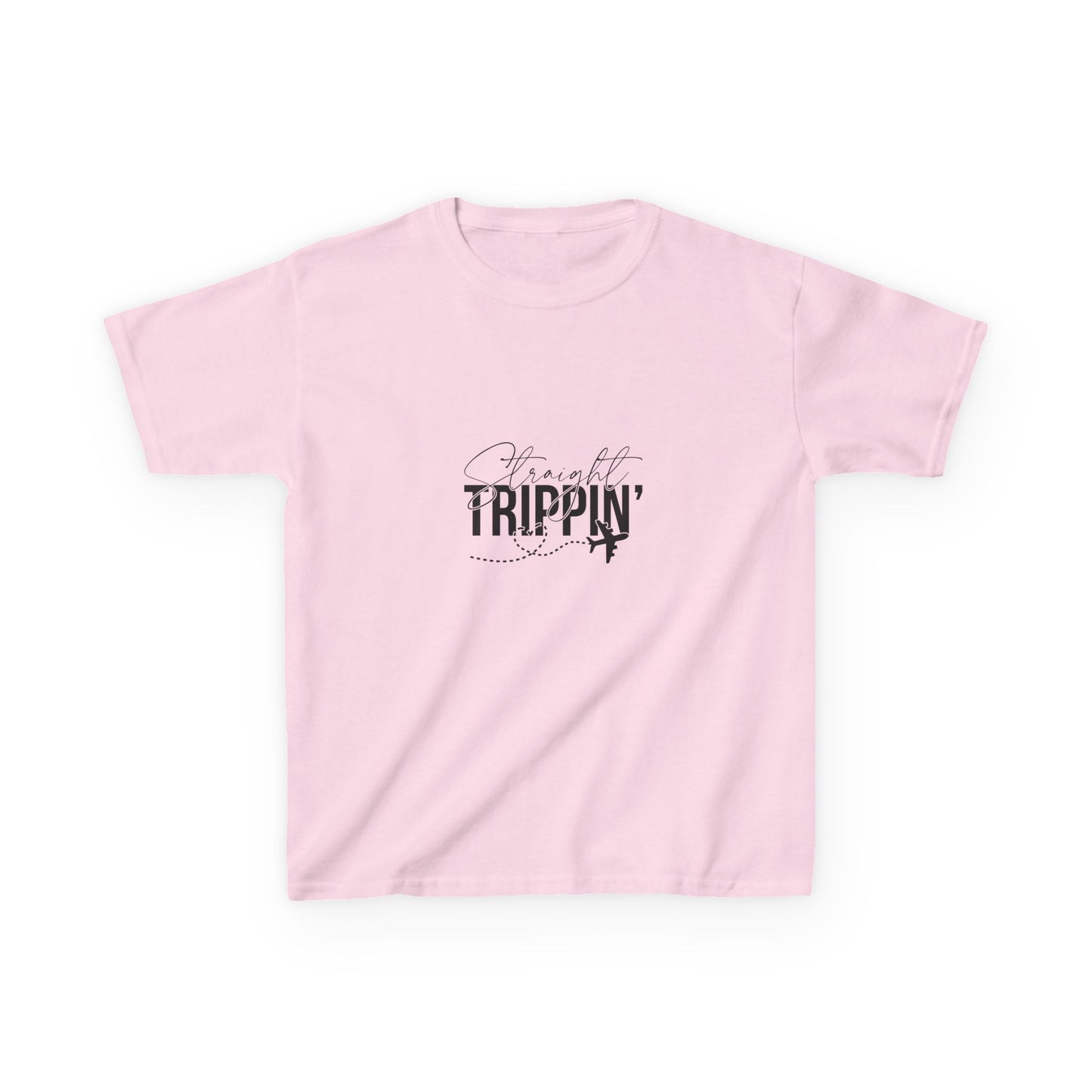 Kids Trippin' Heavy Cotton Tee - Fun & Stylish T-Shirt for Young Adventurers