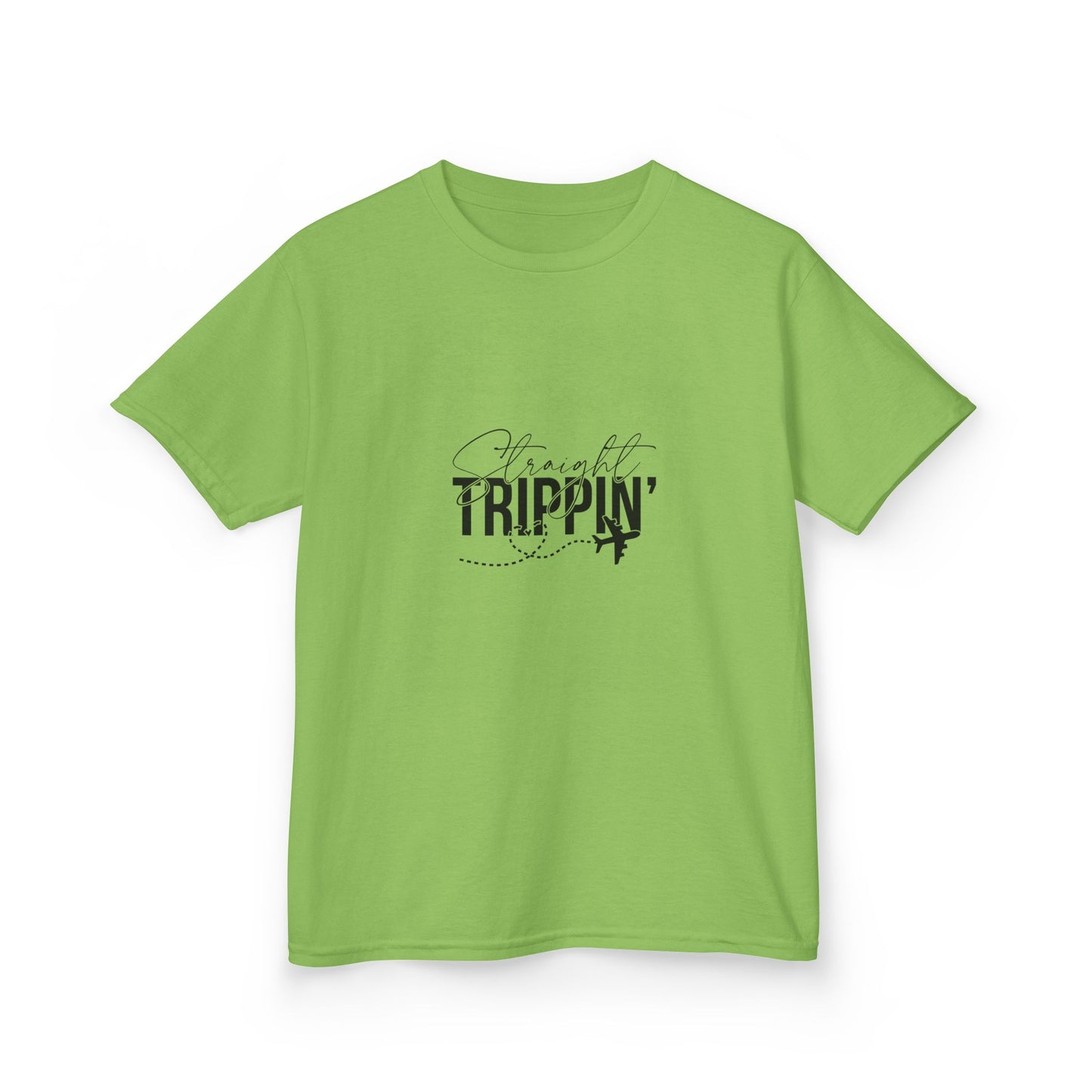 Kids Trippin' Heavy Cotton Tee - Fun & Stylish T-Shirt for Young Adventurers