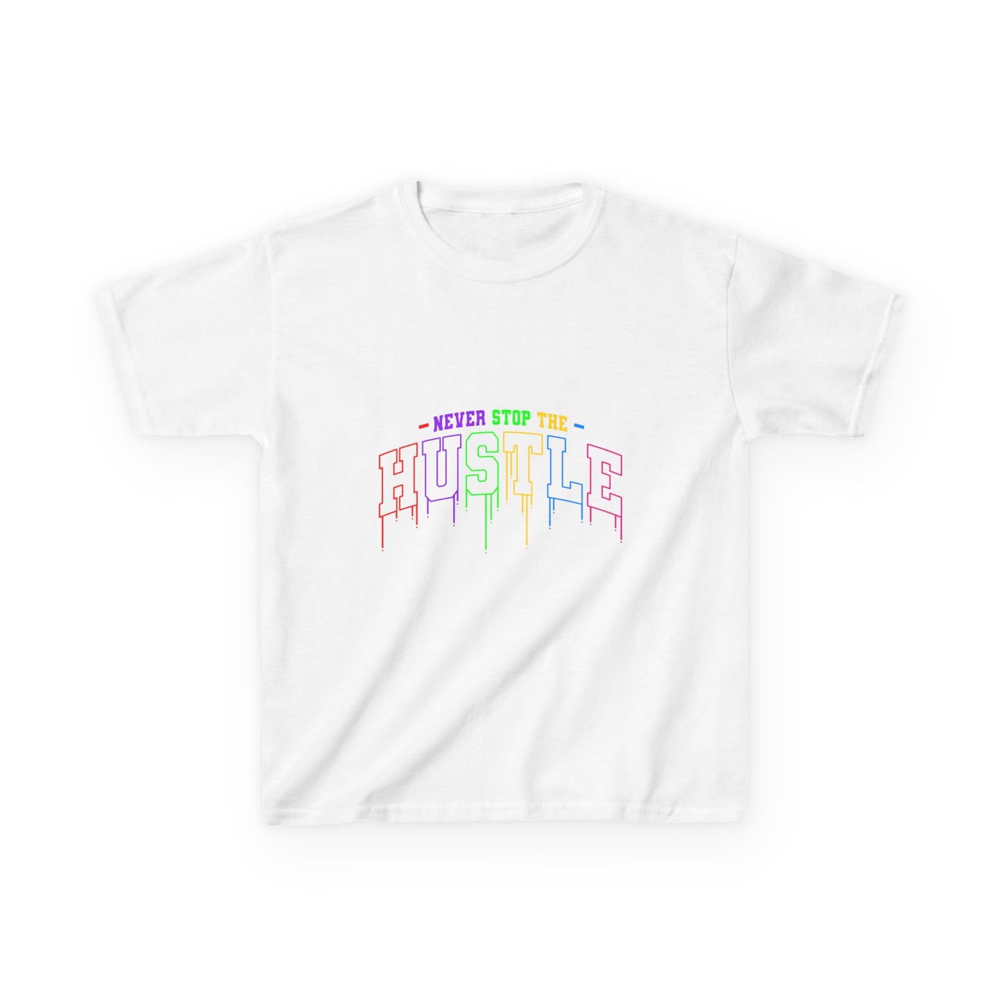 Colorful Hustle Kids Tee