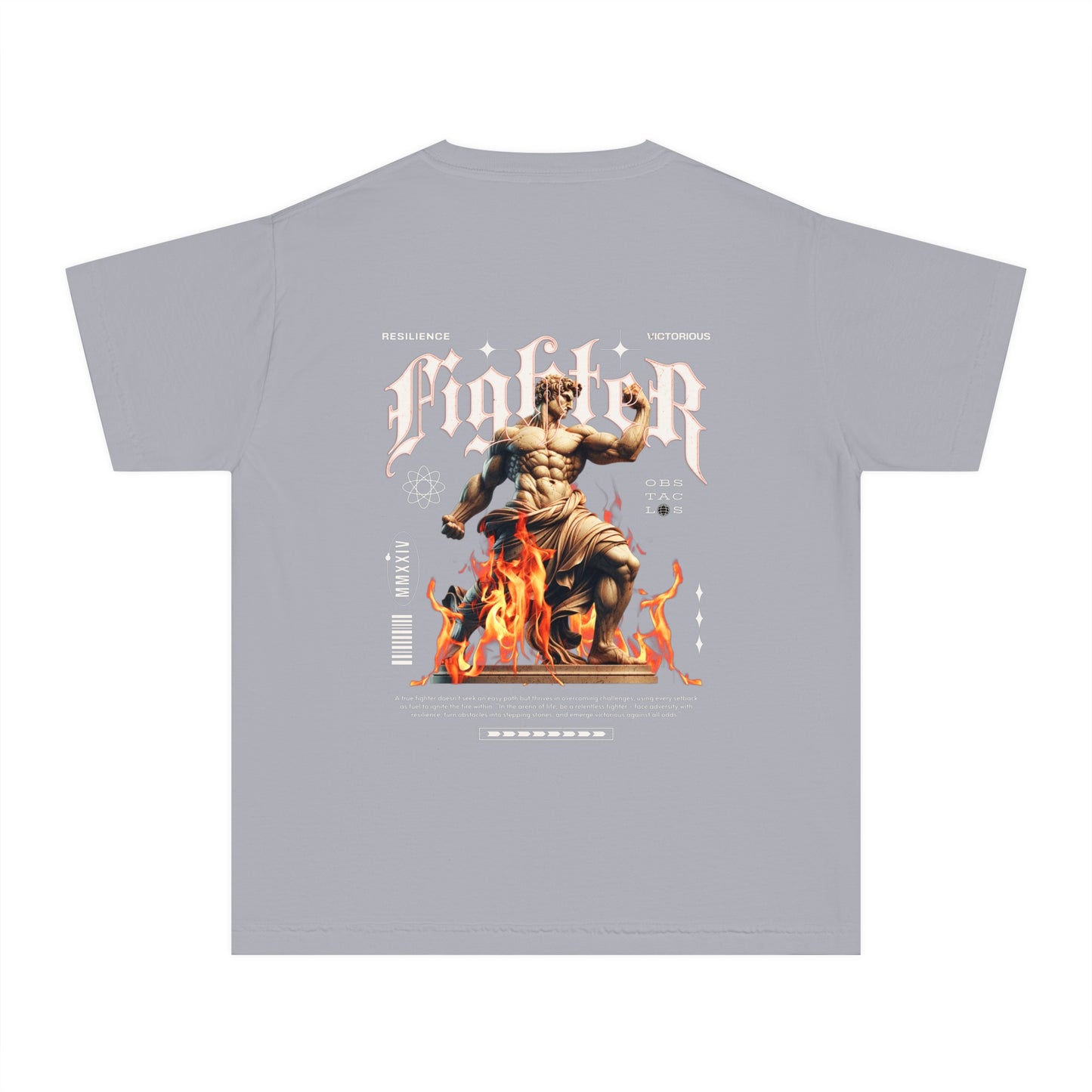 Youth Midweight Tee - 'FIGHTER"