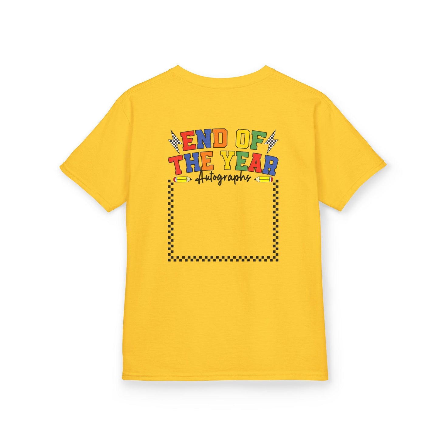 Kids Last Day of School Autograph Tee 2024-2025