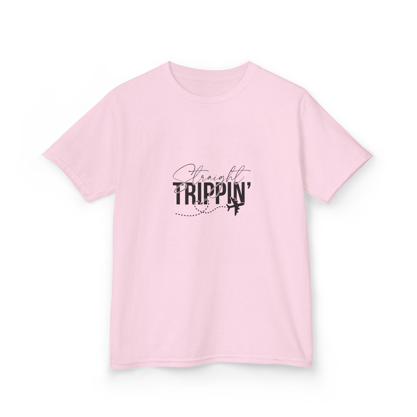 Kids Trippin' Heavy Cotton Tee - Fun & Stylish T-Shirt for Young Adventurers
