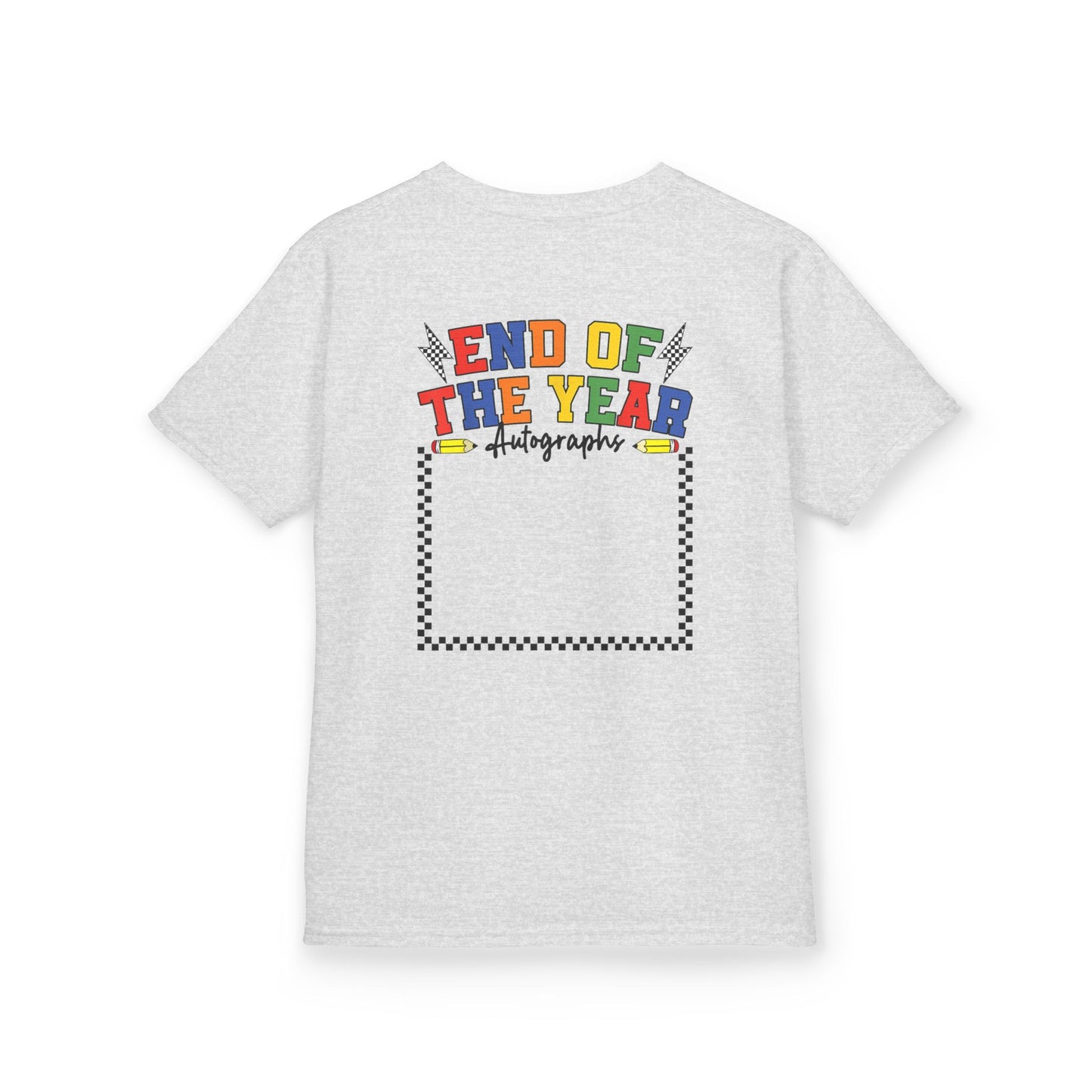 Kids Last Day of School Autograph Tee 2024-2025