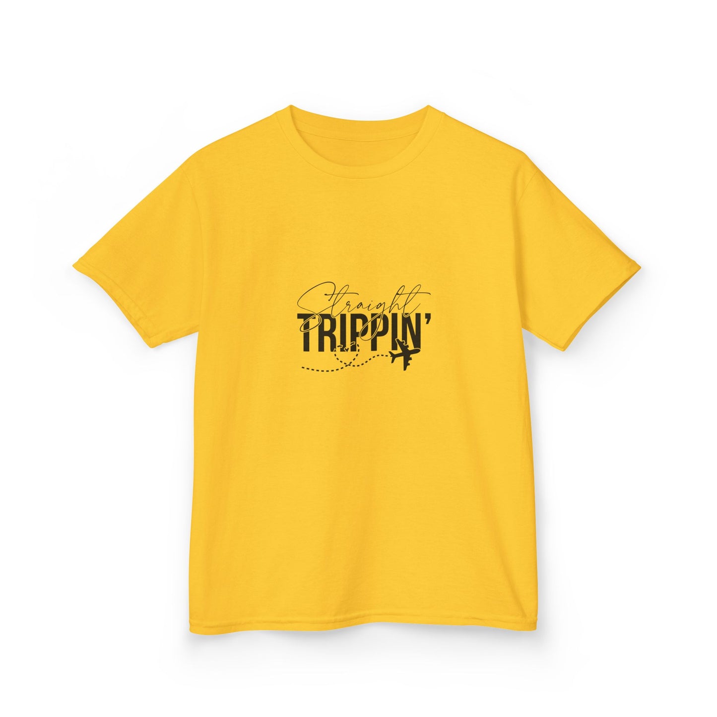 Kids Trippin' Heavy Cotton Tee - Fun & Stylish T-Shirt for Young Adventurers