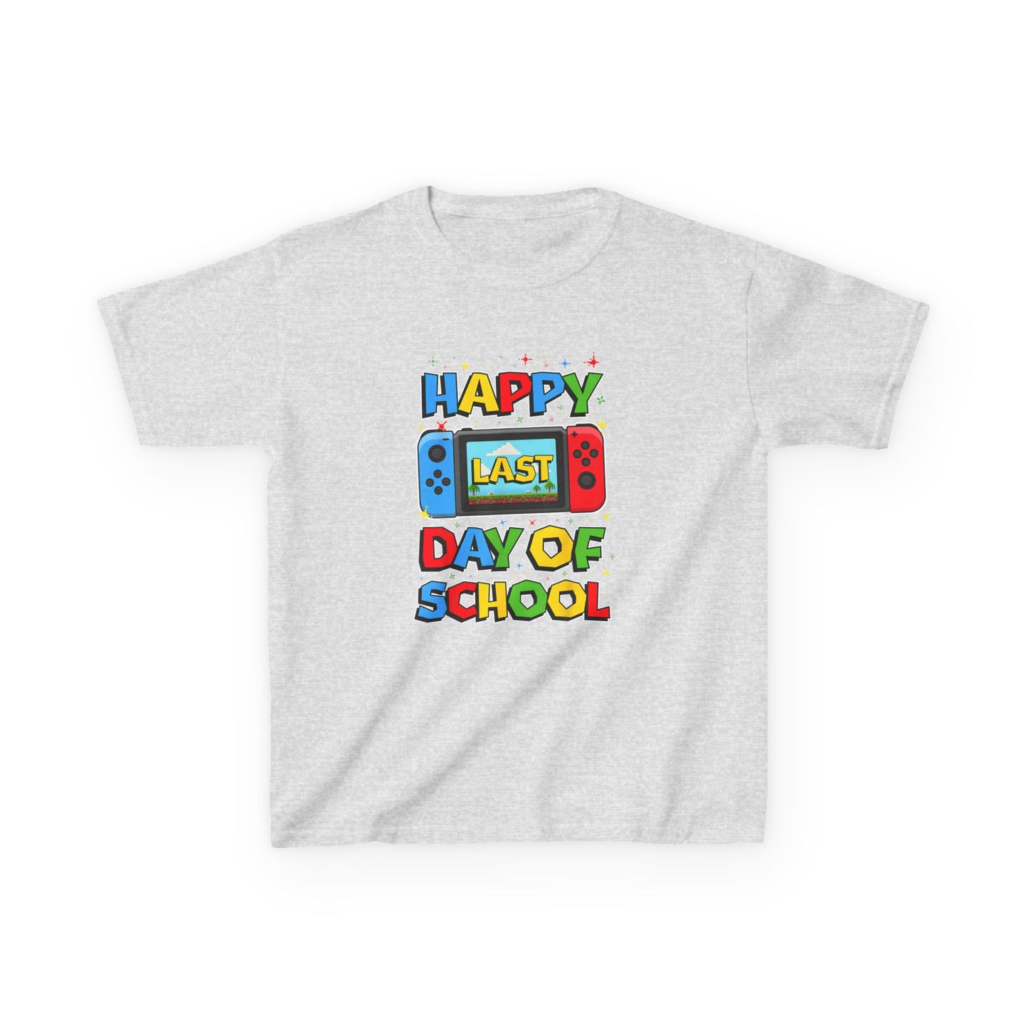 Kids Gamer Last Day of School Tee