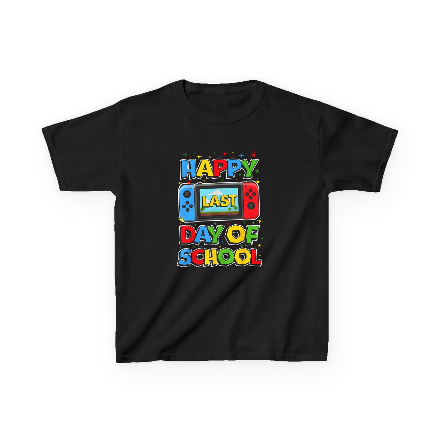 Kids Gamer Last Day of School Tee
