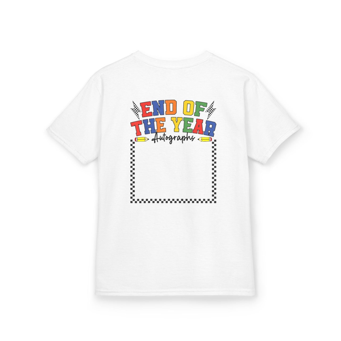 Kids Last Day of School Autograph Tee 2024-2025