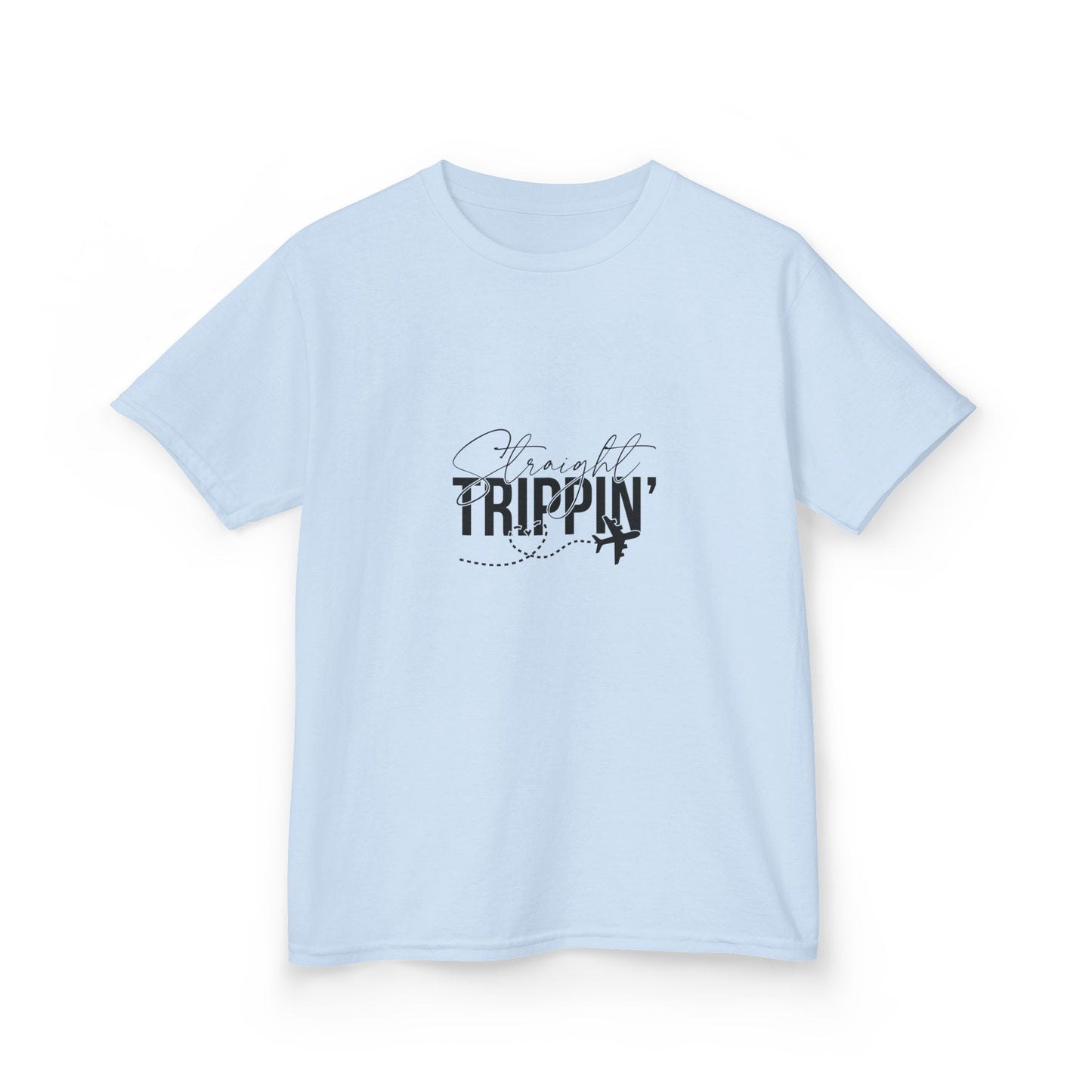 Kids Trippin' Heavy Cotton Tee - Fun & Stylish T-Shirt for Young Adventurers