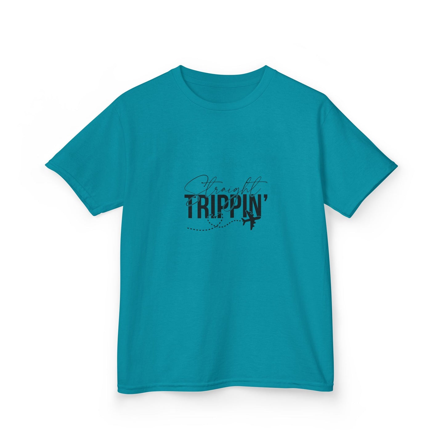 Kids Trippin' Heavy Cotton Tee - Fun & Stylish T-Shirt for Young Adventurers