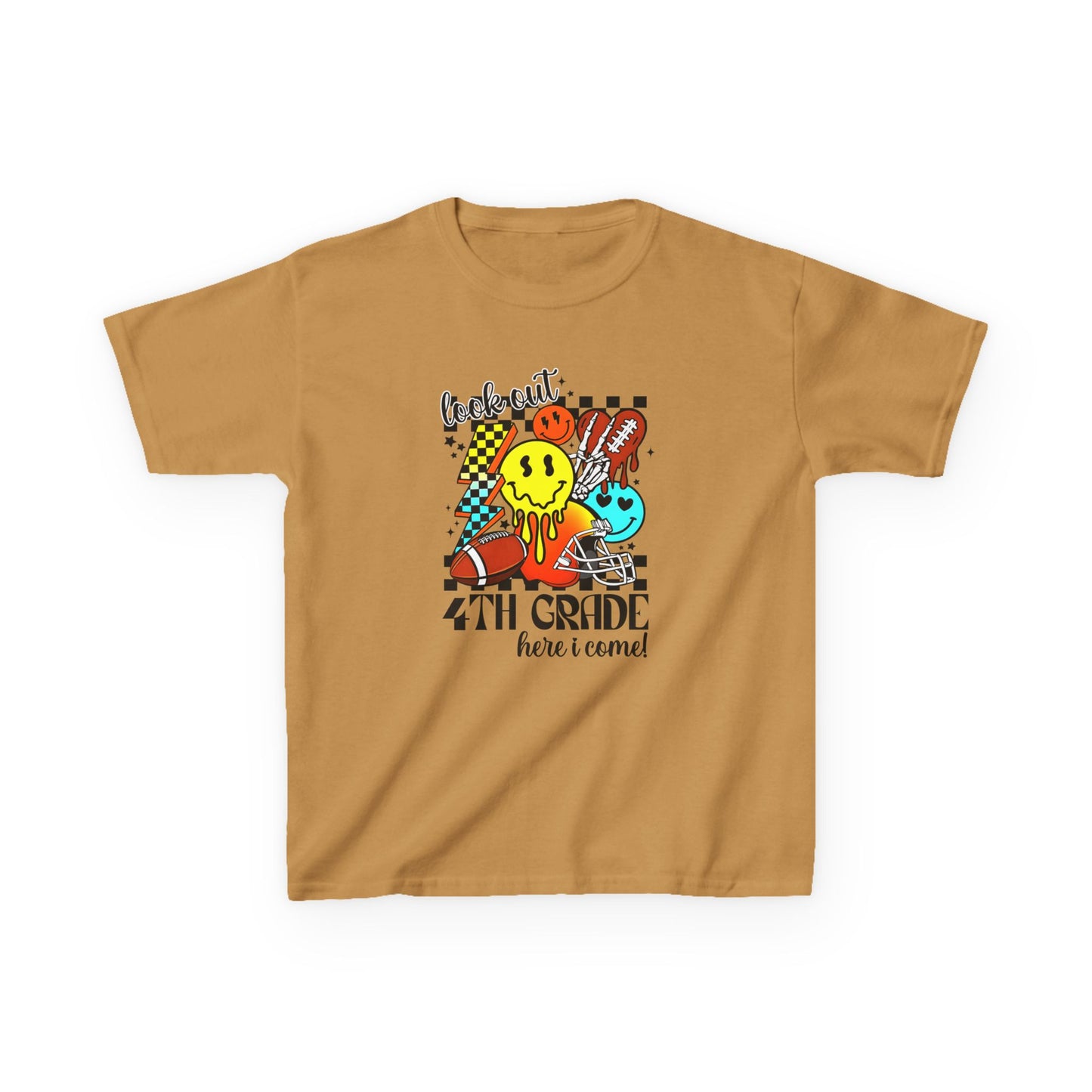 Kids grade and smiley face tee