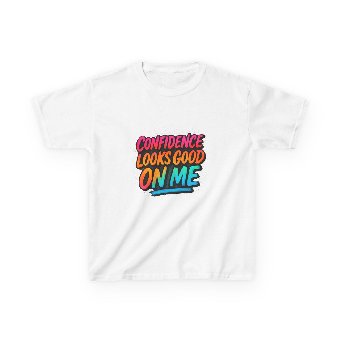 Confidence Looks Good On Me Kids Tee