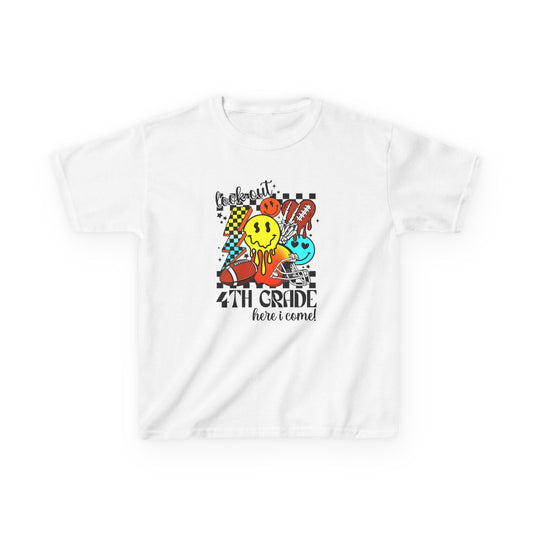 Kids grade and smiley face tee